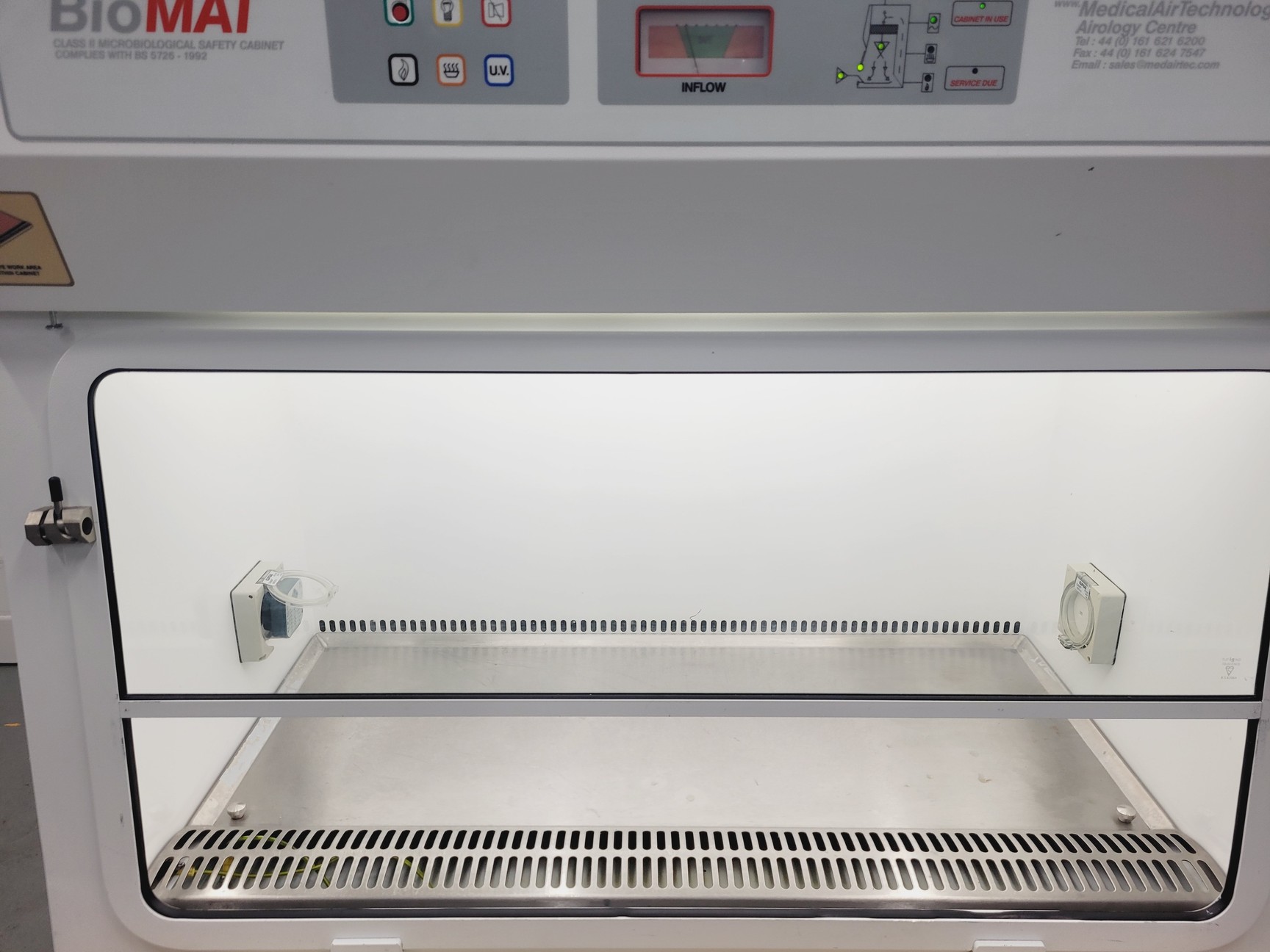 Image of BioMat 2 Class ll Microbiological Safety Cabinet On Stand With Ducted Exhaust