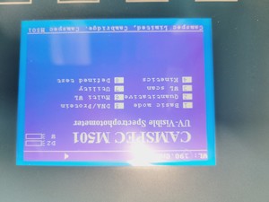 Thumbnail image of Camspec Model M501 Single Beam Scanning UV-VIS Spectrophotometer Lab