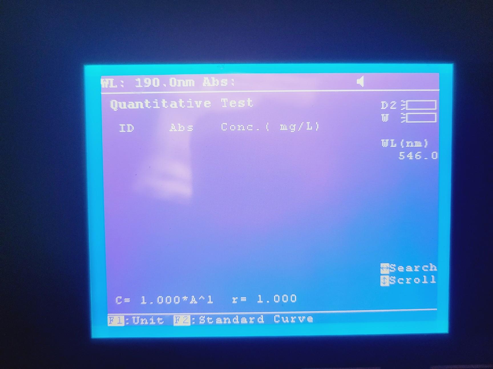 Image of Camspec Model M501 Single Beam Scanning UV-VIS Spectrophotometer Lab