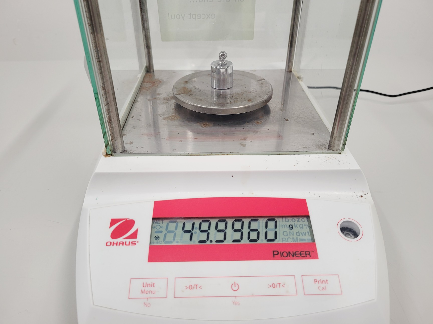 Image of Ohaus Pioneer PA214 Analytical Balance Laboratory Scales