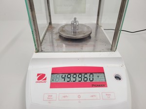 Thumbnail image of Ohaus Pioneer PA214 Analytical Balance Laboratory Scales