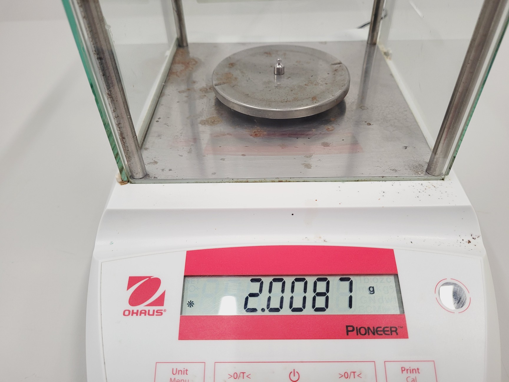 Image of Ohaus Pioneer PA214 Analytical Balance Laboratory Scales