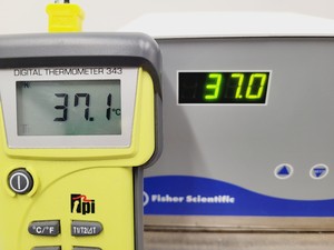 Thumbnail image of Fisher Scientific Isotemp No. 3016S Recirculating Water Chiller and Heating Unit