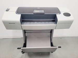 Thumbnail image of HP Invent Designjet T1100 Printer Model Q6683A 24" Print w/ Wheeled Stand