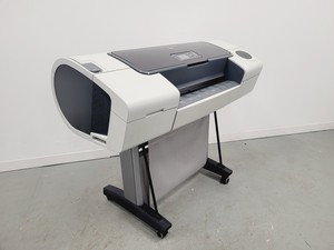 Thumbnail image of HP Invent Designjet T1100 Printer Model Q6683A 24" Print w/ Wheeled Stand