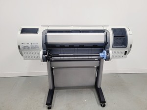 Thumbnail image of HP Invent Designjet T1100 Printer Model Q6683A 24" Print w/ Wheeled Stand