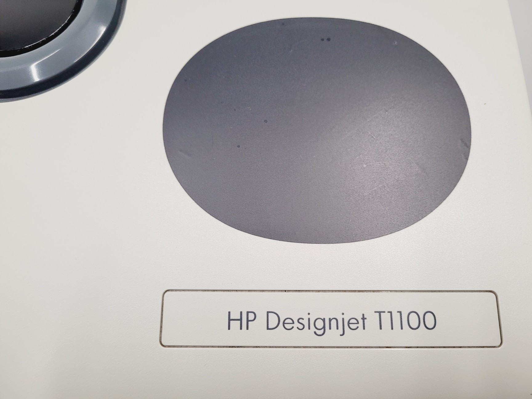 Image of HP Invent Designjet T1100 Printer Model Q6683A 24" Print w/ Wheeled Stand