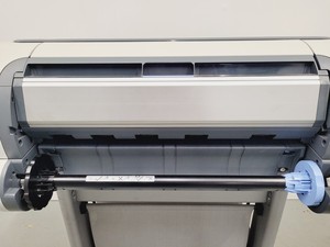 Thumbnail image of HP Invent Designjet T1100 Printer Model Q6683A 24" Print w/ Wheeled Stand