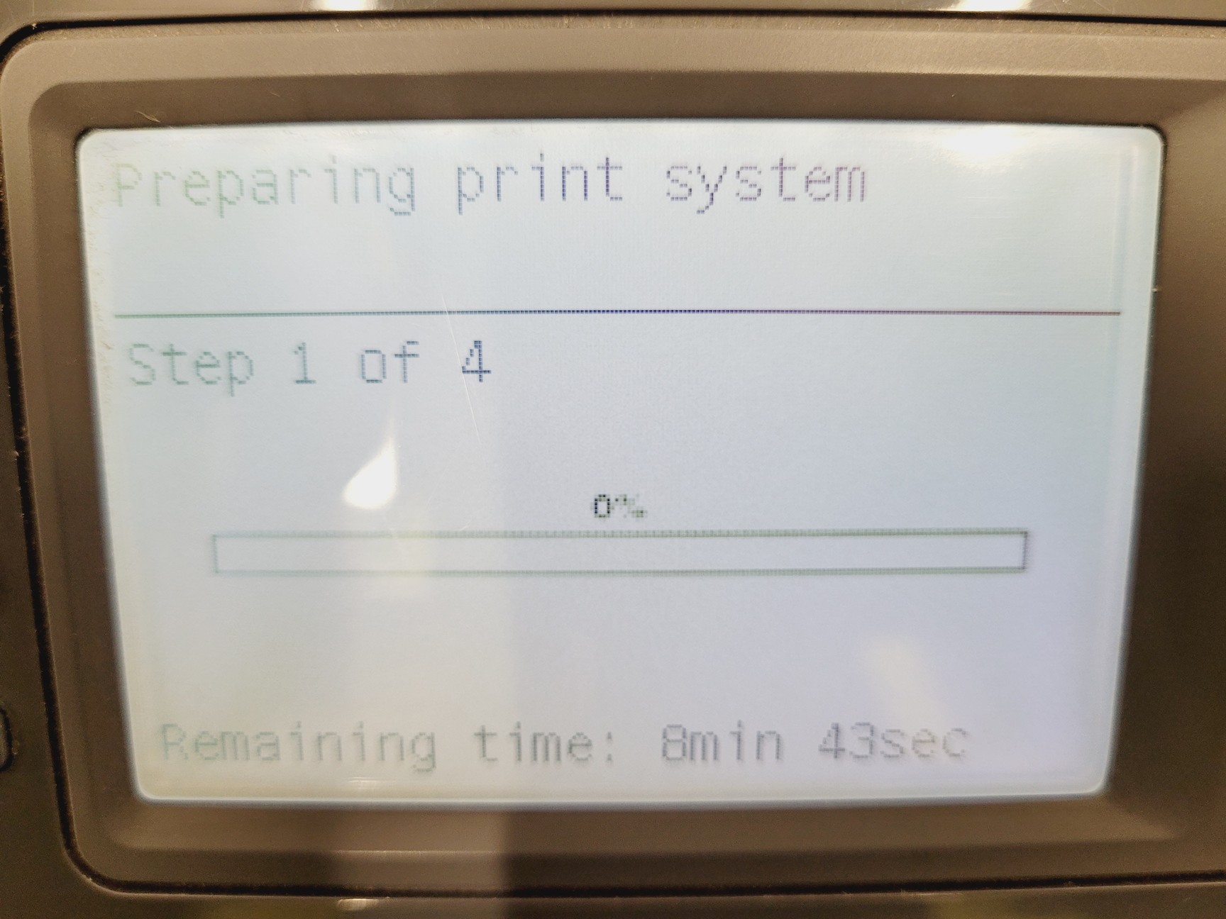 Image of HP Invent Designjet T1100 Printer Model Q6683A 24" Print w/ Wheeled Stand