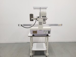 Thumbnail image of Zoje ZJ-1501PT Single-Head Commercial Embroidery Machine On Stand 