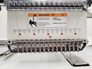 Thumbnail image of Zoje ZJ-1501PT Single-Head Commercial Embroidery Machine On Stand
