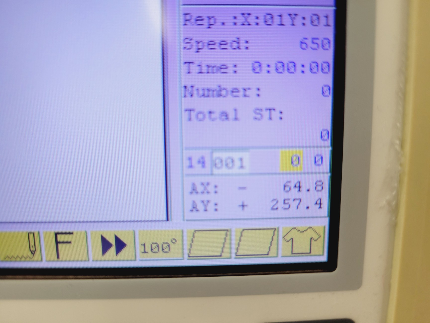 Image of Zoje ZJ-1501PT Single-Head Commercial Embroidery Machine On Stand