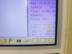 Thumbnail image of Zoje ZJ-1501PT Single-Head Commercial Embroidery Machine On Stand