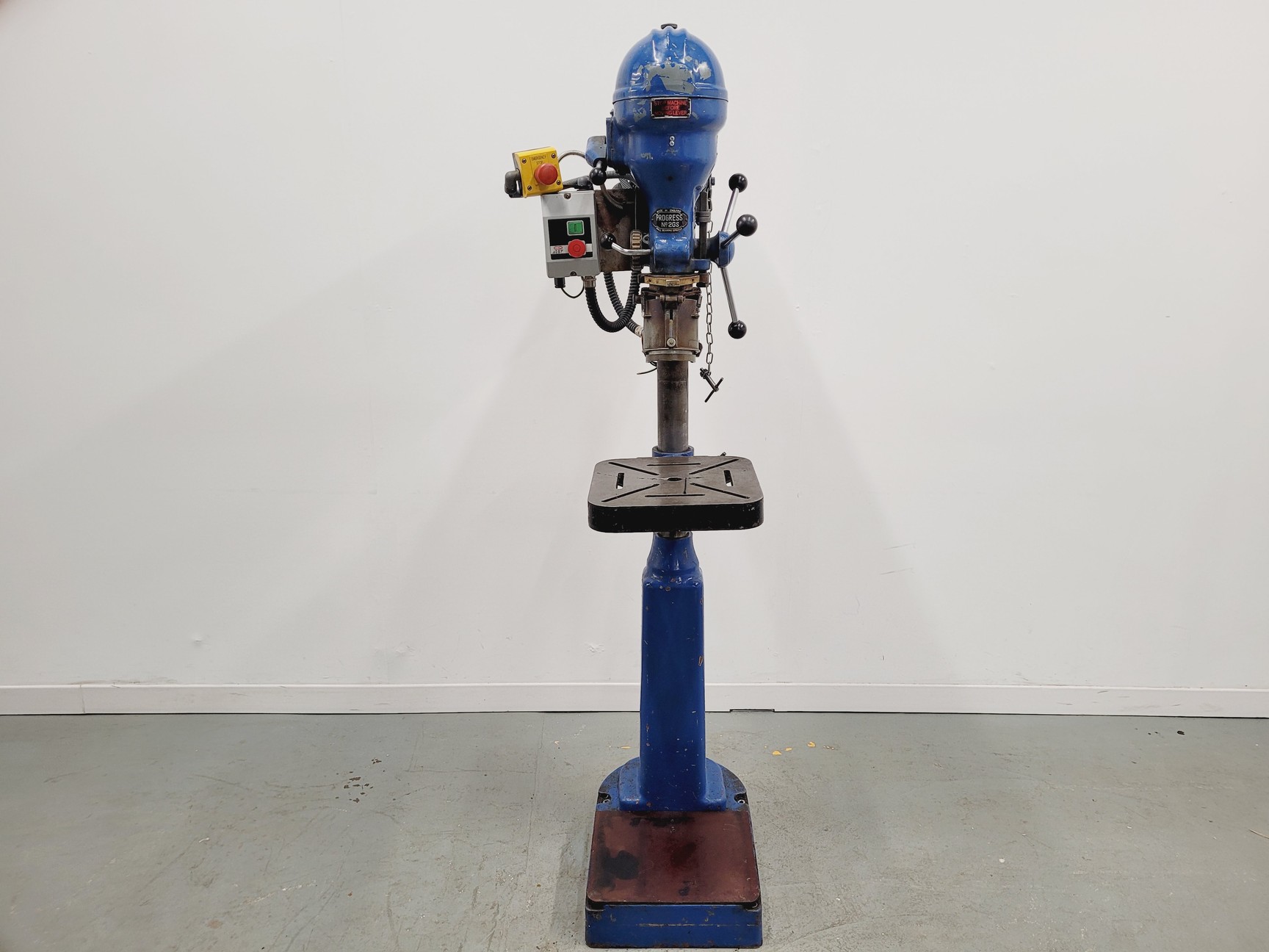 Image of Elliott Progress No. 2GS Pedestal Floor Standing Pillar Drill Press