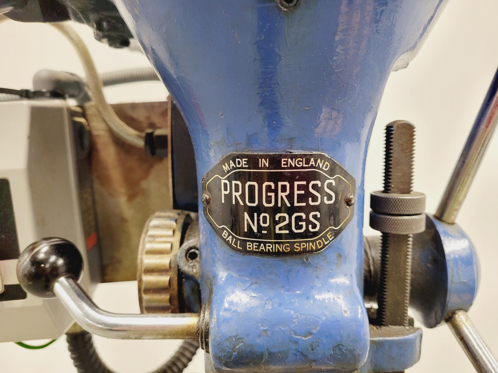 Image of Elliott Progress No. 2GS Pedestal Floor Standing Pillar Drill Press