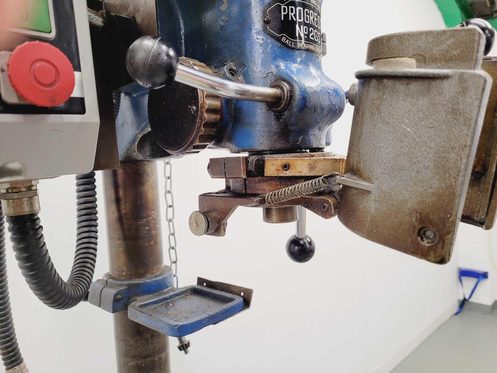 Image of Elliott Progress No. 2GS Pedestal Floor Standing Pillar Drill Press