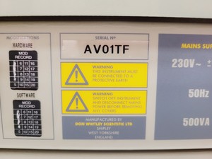 Thumbnail image of Whitley VA500 Hypoxia Glove Box Workstation / Airlock With Footpedal Lab