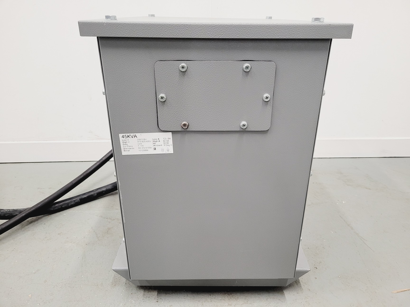 Image of Heavy Duty Industrial Step Down Transformer 45KVA 425 volts to 208/218 volts