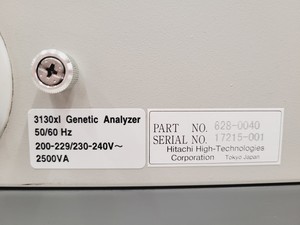 Thumbnail image of AB Applied Biosystems Hitachi 3130xl Genetic Analyser Lab