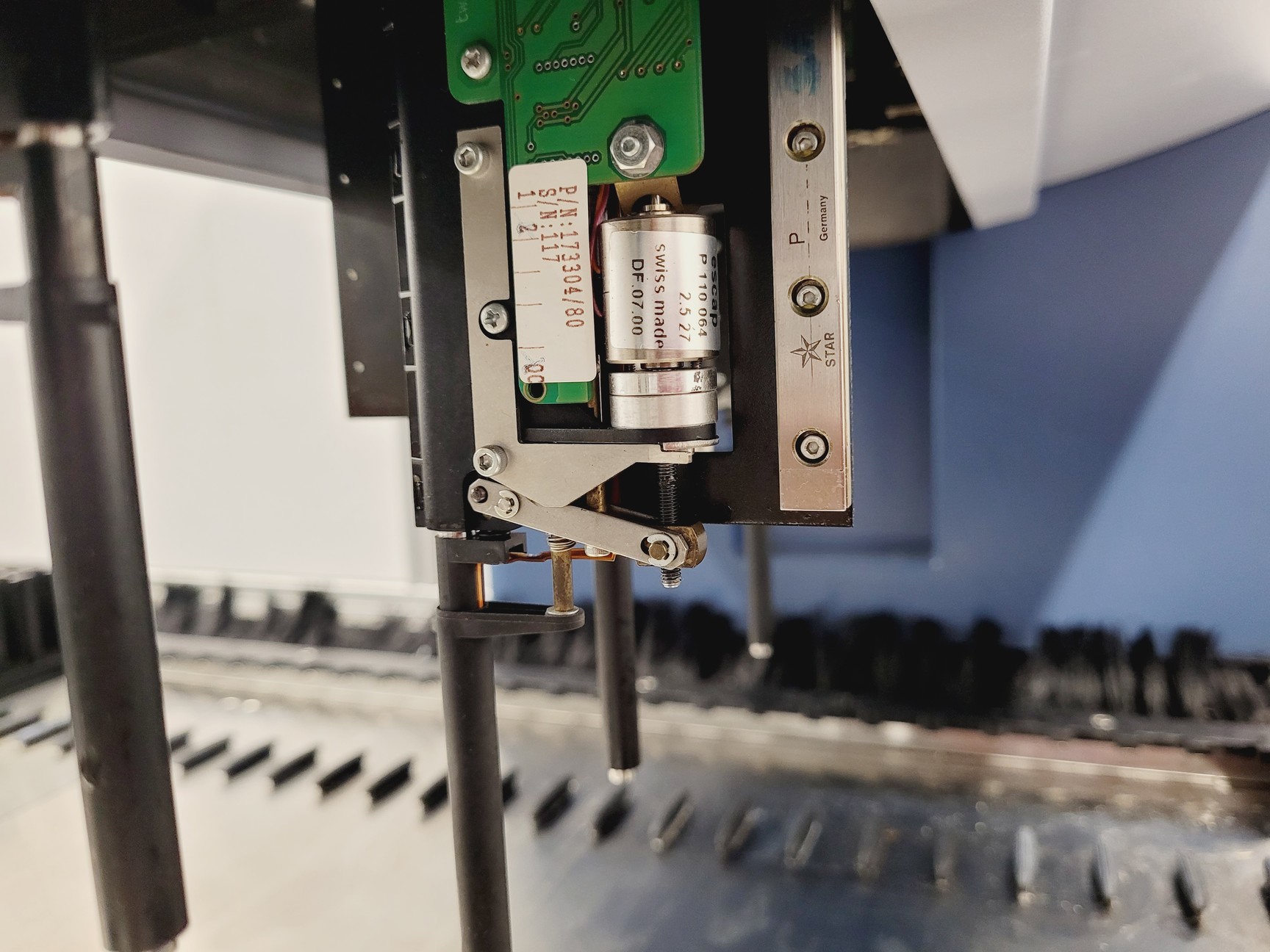 Liquid Handler Tips Rince Module Hamilton Microlab Star Liquid Handler Workstation 8-Tip System Lab