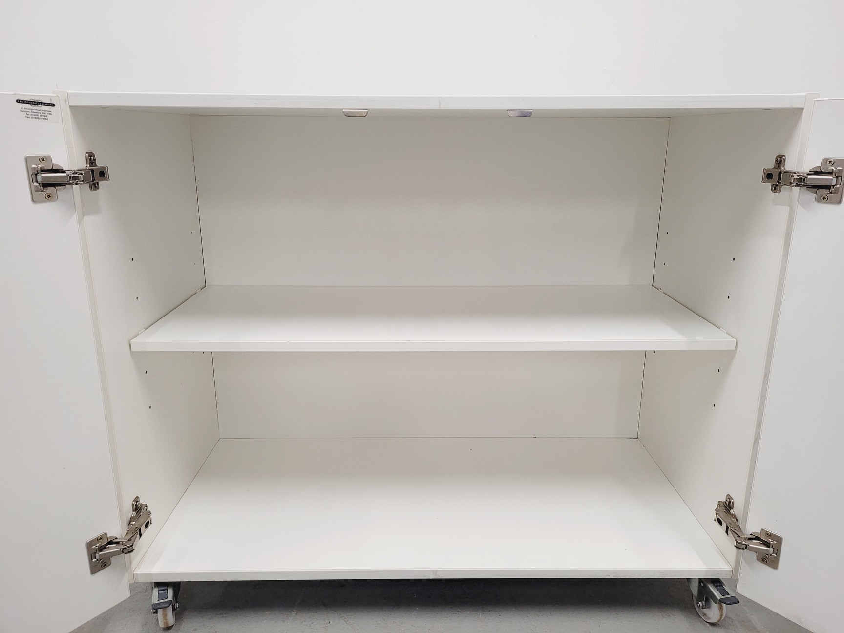 Image of  Lot of 4 FBS Laboratory  Floor Cupboards Lab