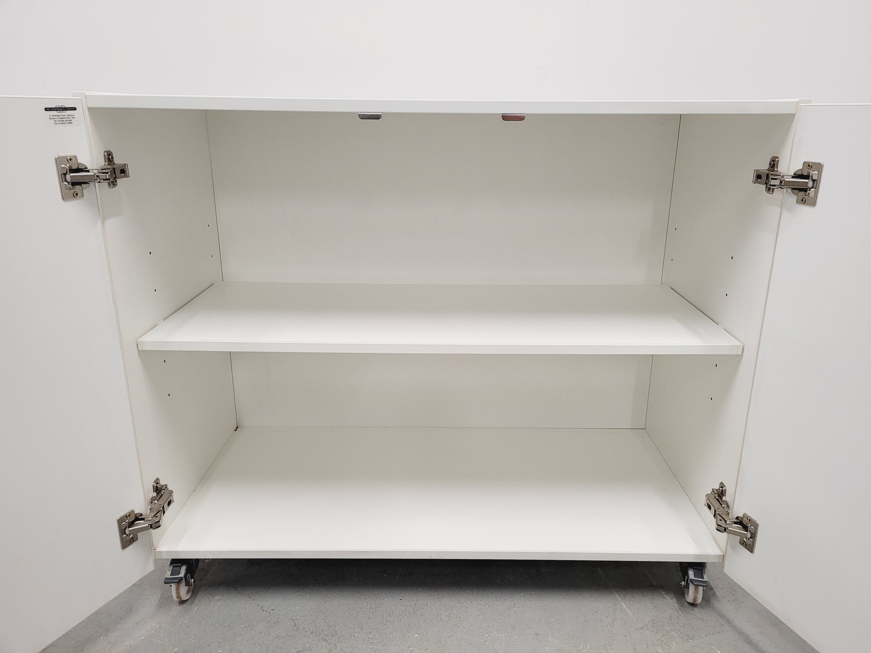 Image of  Lot of 4 FBS Laboratory  Floor Cupboards Lab