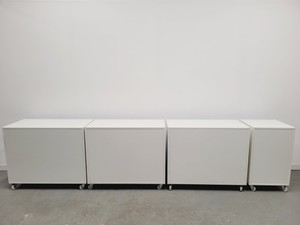 Thumbnail image of  Lot of 4 FBS Laboratory  Floor Cupboards Lab