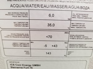 Thumbnail image of ICS Cool Energy iC220 i-Chiller Recirculating Water Process Chiller New Unused