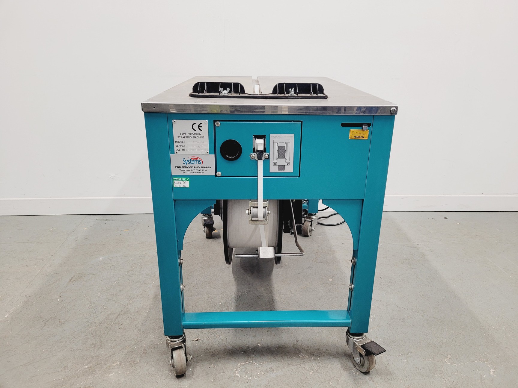 Image of Packer Systems EXS-206 Semi-Automatic Polypropylene Strapping Machine