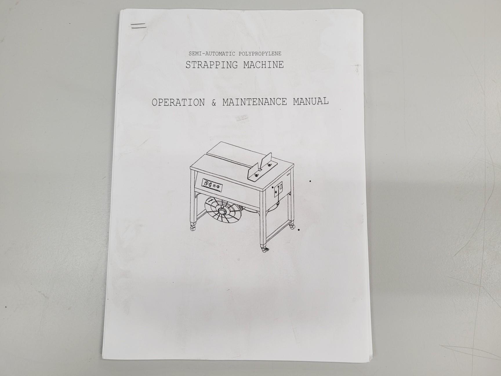 Image of Packer Systems EXS-206 Semi-Automatic Polypropylene Strapping Machine