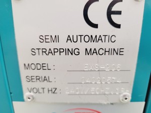 Thumbnail image of Packer Systems EXS-206 Semi-Automatic Polypropylene Strapping Machine