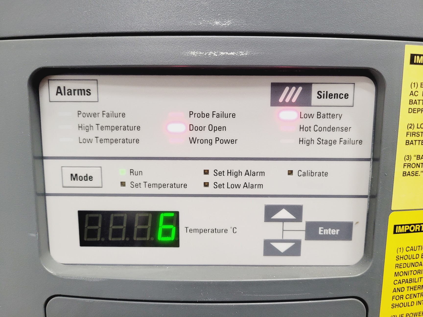 Image of Thermo Scientific Revco DXF Model DXF24040V Laboratory Freezer Lab Faulty