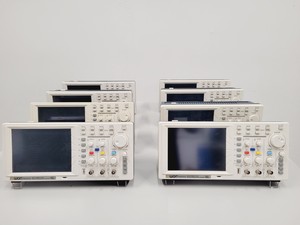 Thumbnail image of Job Lot of 8 Owon PDS5022S Dual Channel Colour Digital Storage Oscilloscopes