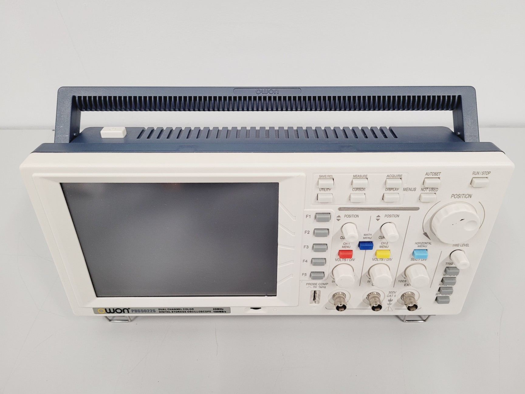 Image of Job Lot of 8 Owon PDS5022S Dual Channel Colour Digital Storage Oscilloscopes