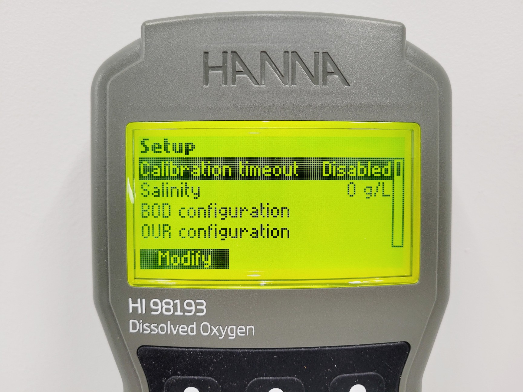 Image of Hanna Instruments HI98193 Oxygen and BOD Meter With Accessories Lab