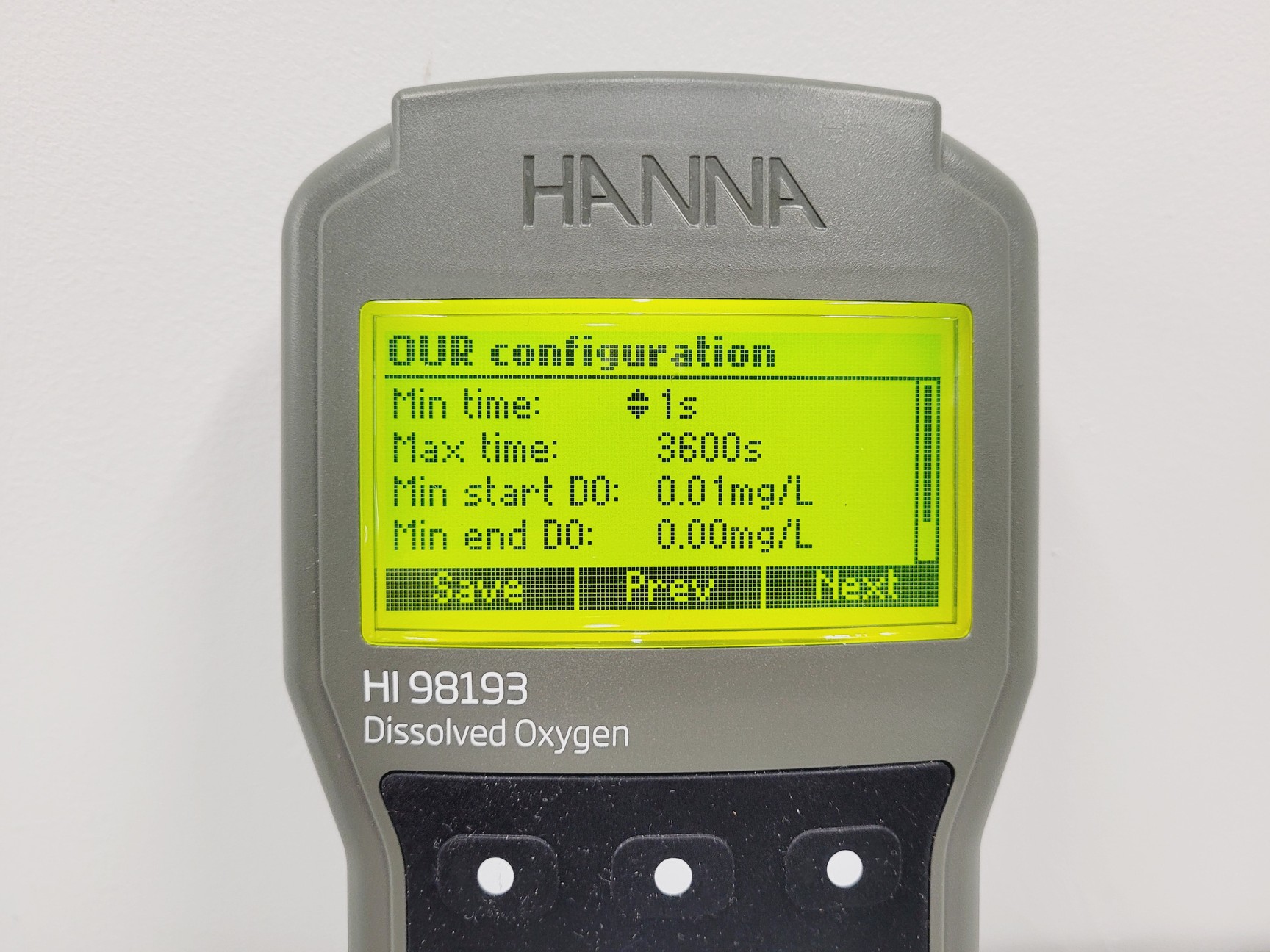 Image of Hanna Instruments HI98193 Oxygen and BOD Meter With Accessories Lab