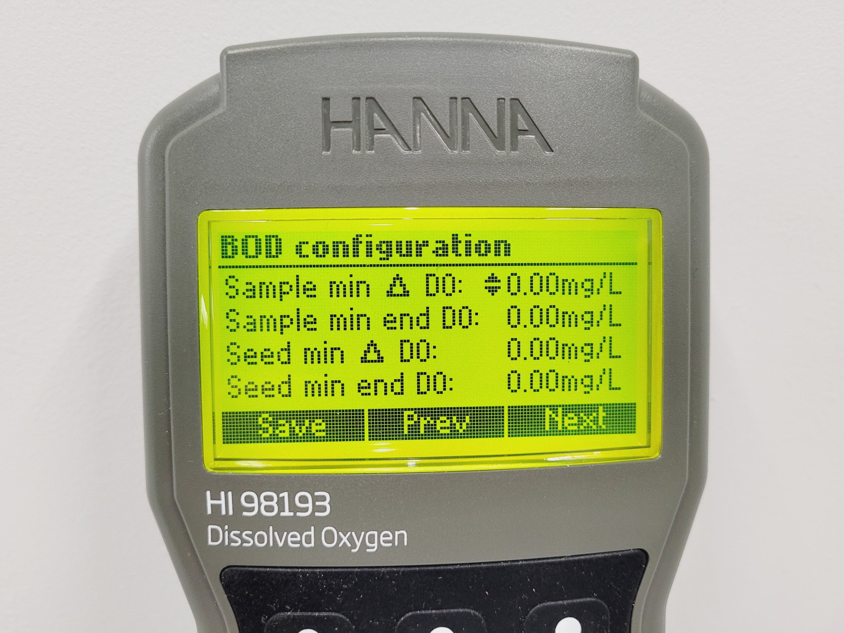 Image of Hanna Instruments HI98193 Oxygen and BOD Meter With Accessories Lab