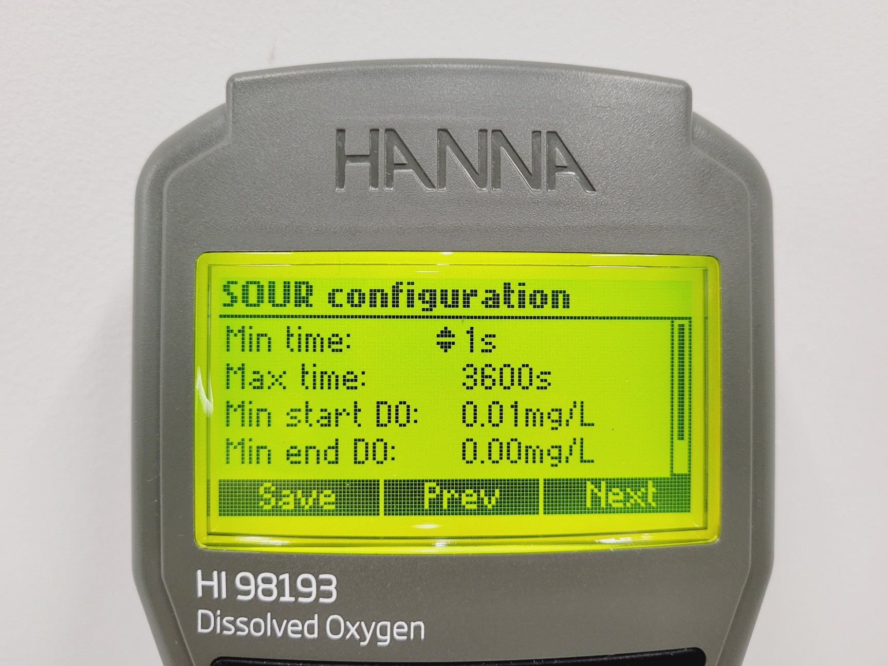 Image of Hanna Instruments HI98193 Oxygen and BOD Meter With Accessories Lab