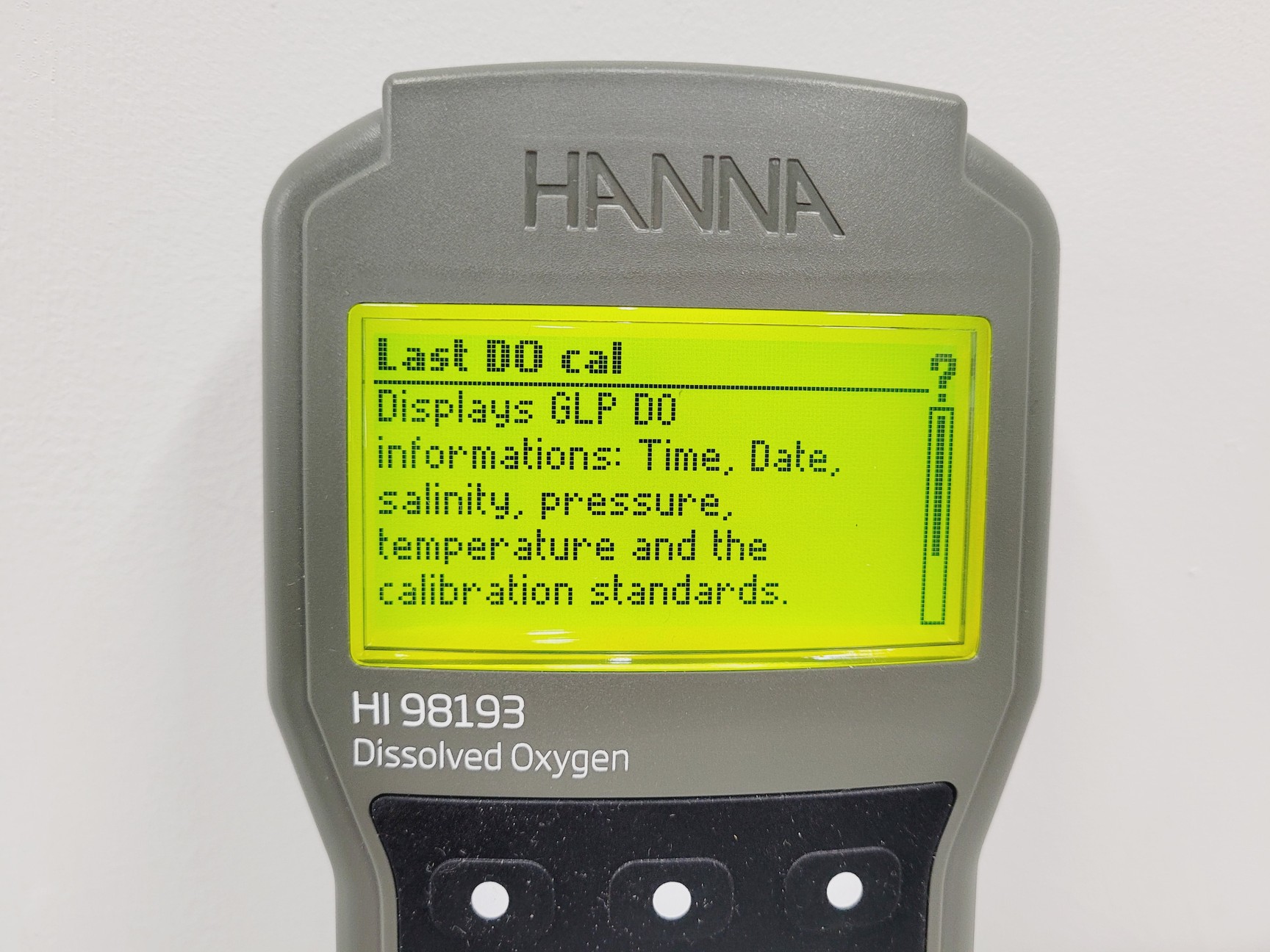 Image of Hanna Instruments HI98193 Oxygen and BOD Meter With Accessories Lab