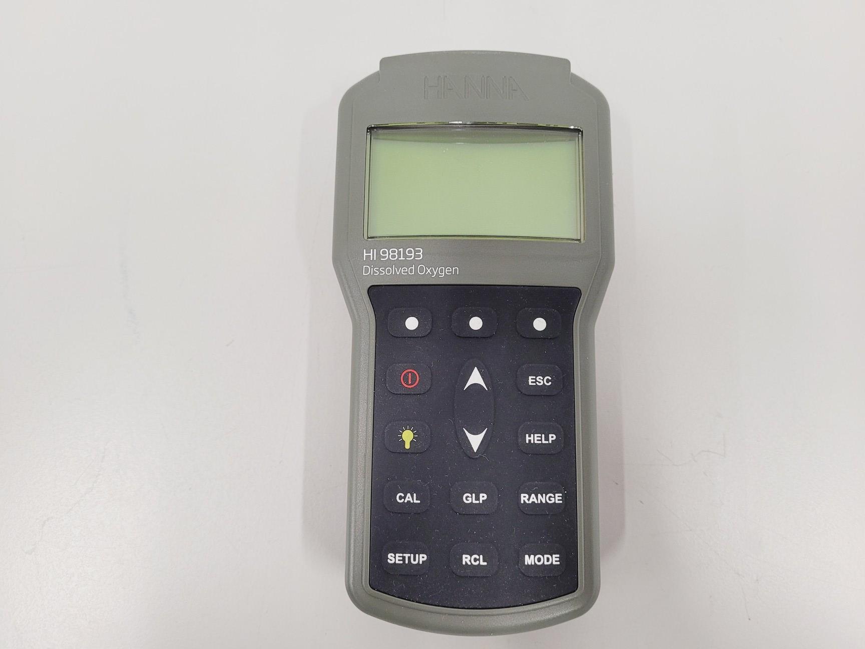 Image of Hanna Instruments HI98193 Dissolved Oxygen and Bod Meter With Accessories