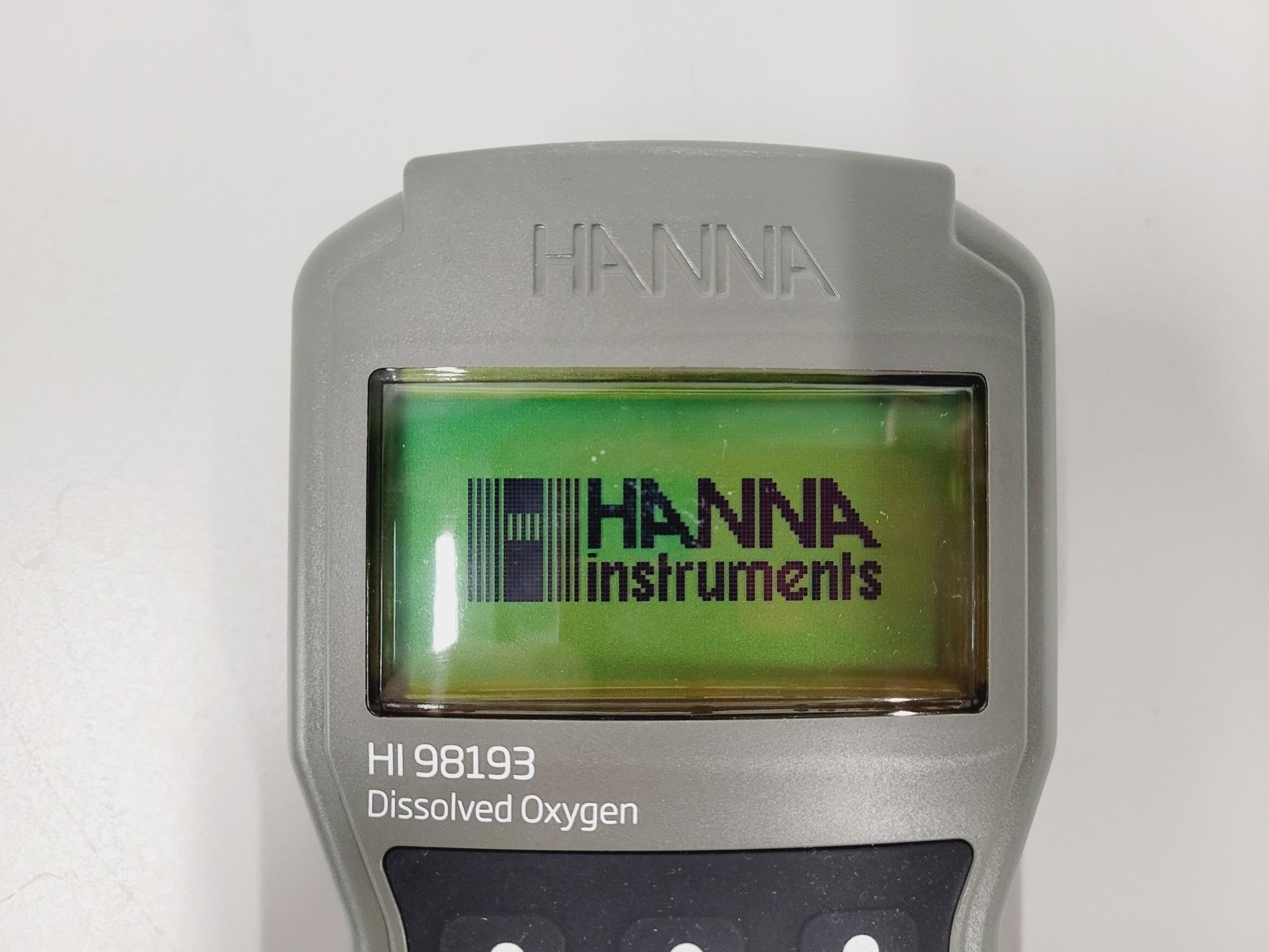 Image of Hanna Instruments HI98193 Dissolved Oxygen and Bod Meter With Accessories