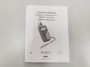 Thumbnail image of Eutech Instruments Salt 6+ Salinity - Temperature Meter Lab