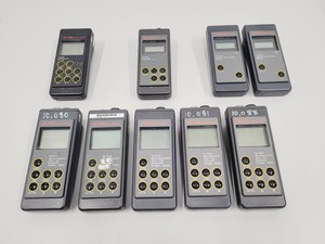 Thumbnail image of Job Lot of 9 Hanna Instruments Dissolved Oxygen, Conductivity, pH Meters 