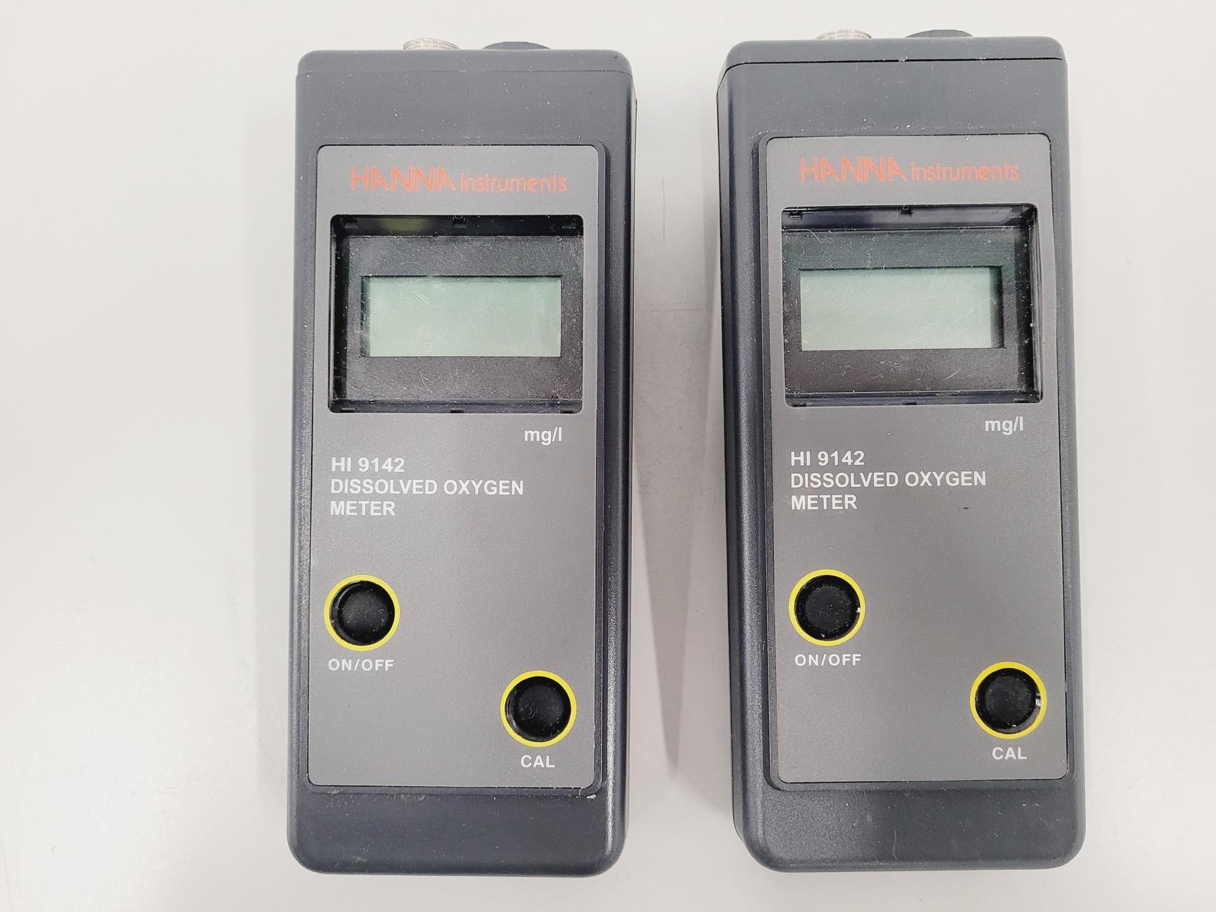 Image of Job Lot of 9 Hanna Instruments Dissolved Oxygen, Conductivity, pH Meters 