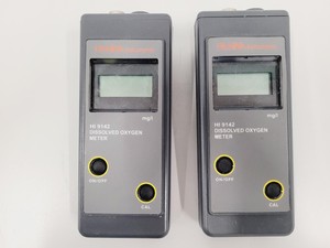 Thumbnail image of Job Lot of 9 Hanna Instruments Dissolved Oxygen, Conductivity, pH Meters 