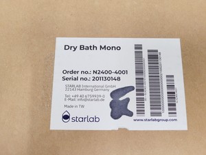 Thumbnail image of Starlab Dry Bath Mono N2400-4001 Block Heater Lab