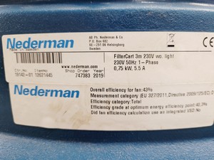 Thumbnail image of Nederman Filtercart 3M Welding Fume Filtering