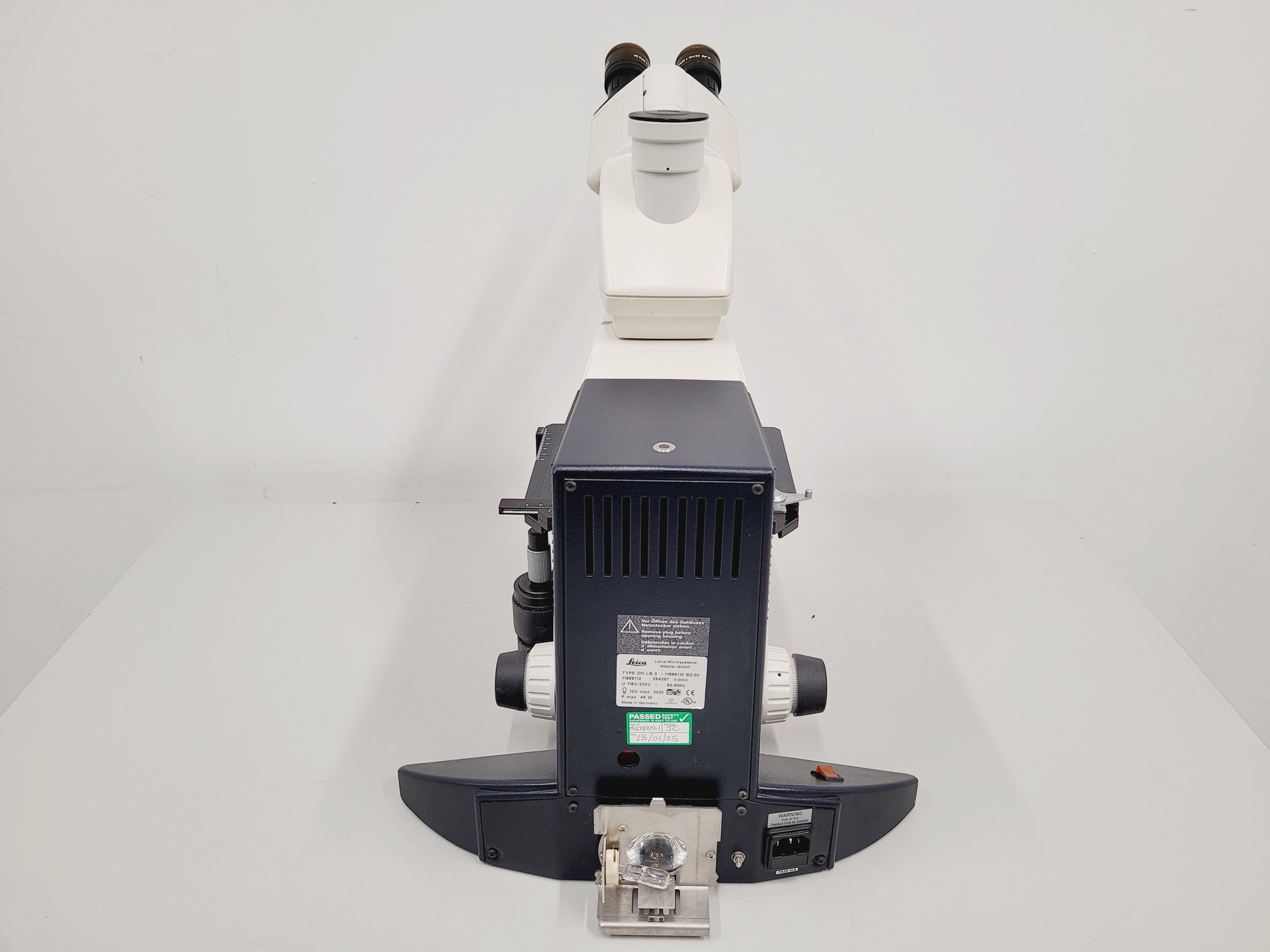 Image of Leica DM LB2 Biological Microscope w/ 5 x Objectives N Plan 2.5x 5x 10x 20x Lab