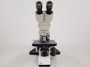 Thumbnail image of Leica DM LB2 Biological Microscope w/ 5 x Objectives N Plan 2.5x 5x 10x 20x Lab