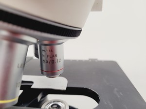 Thumbnail image of Leica DM LB2 Biological Microscope w/ 5 x Objectives N Plan 2.5x 5x 10x 20x Lab
